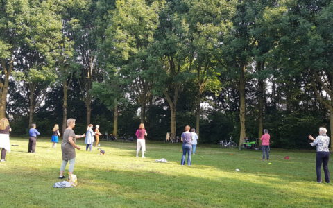 Buitenlessen tijdens de zomer