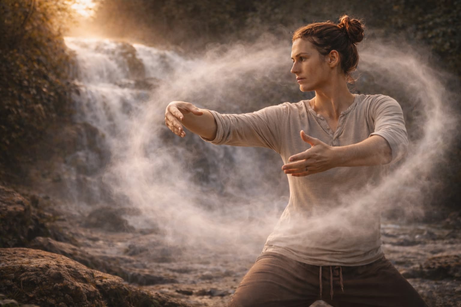 Spiralende kracht taiji innerlijke krijgskunst