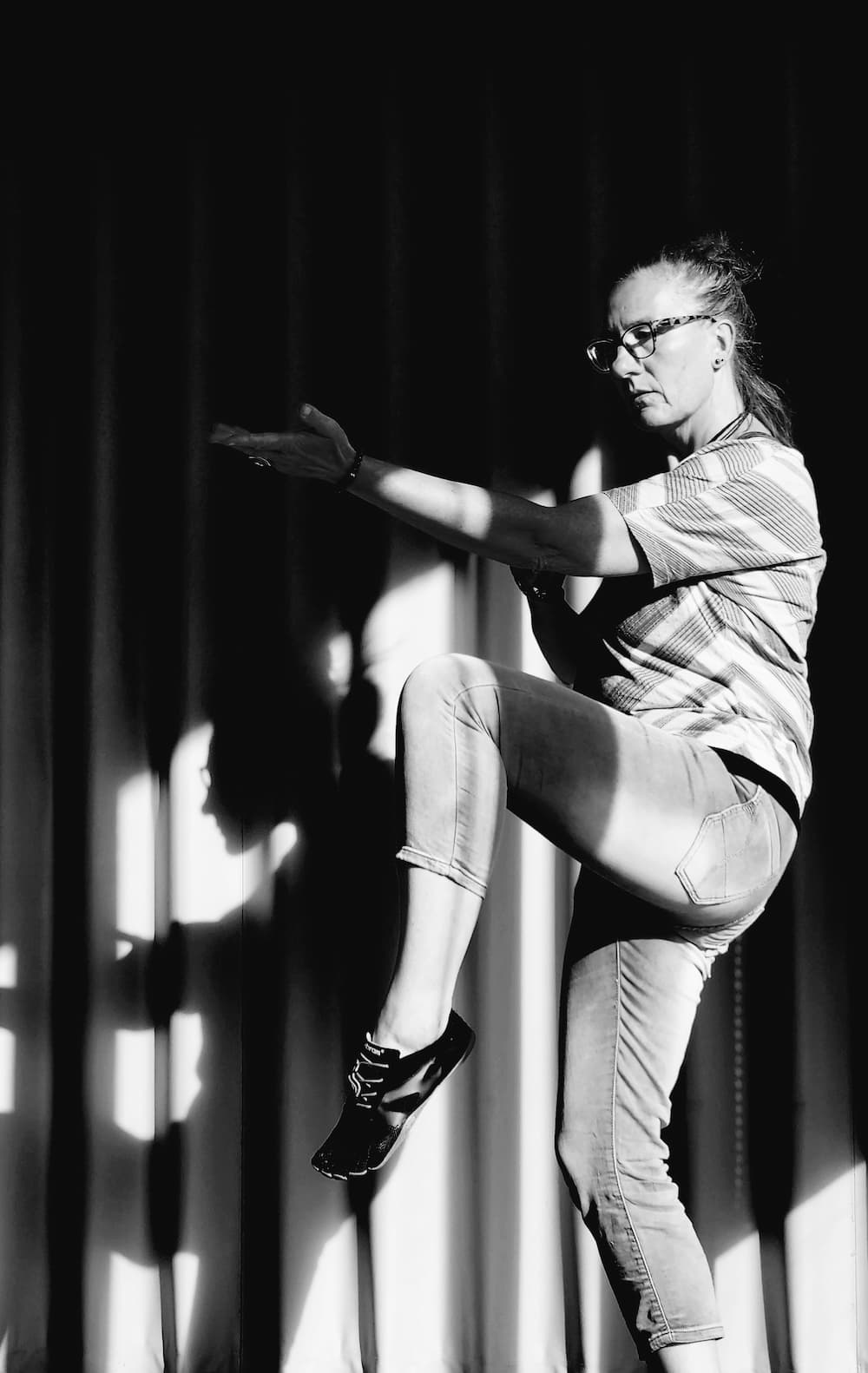 Taiji krijgskunst houding yangstijl